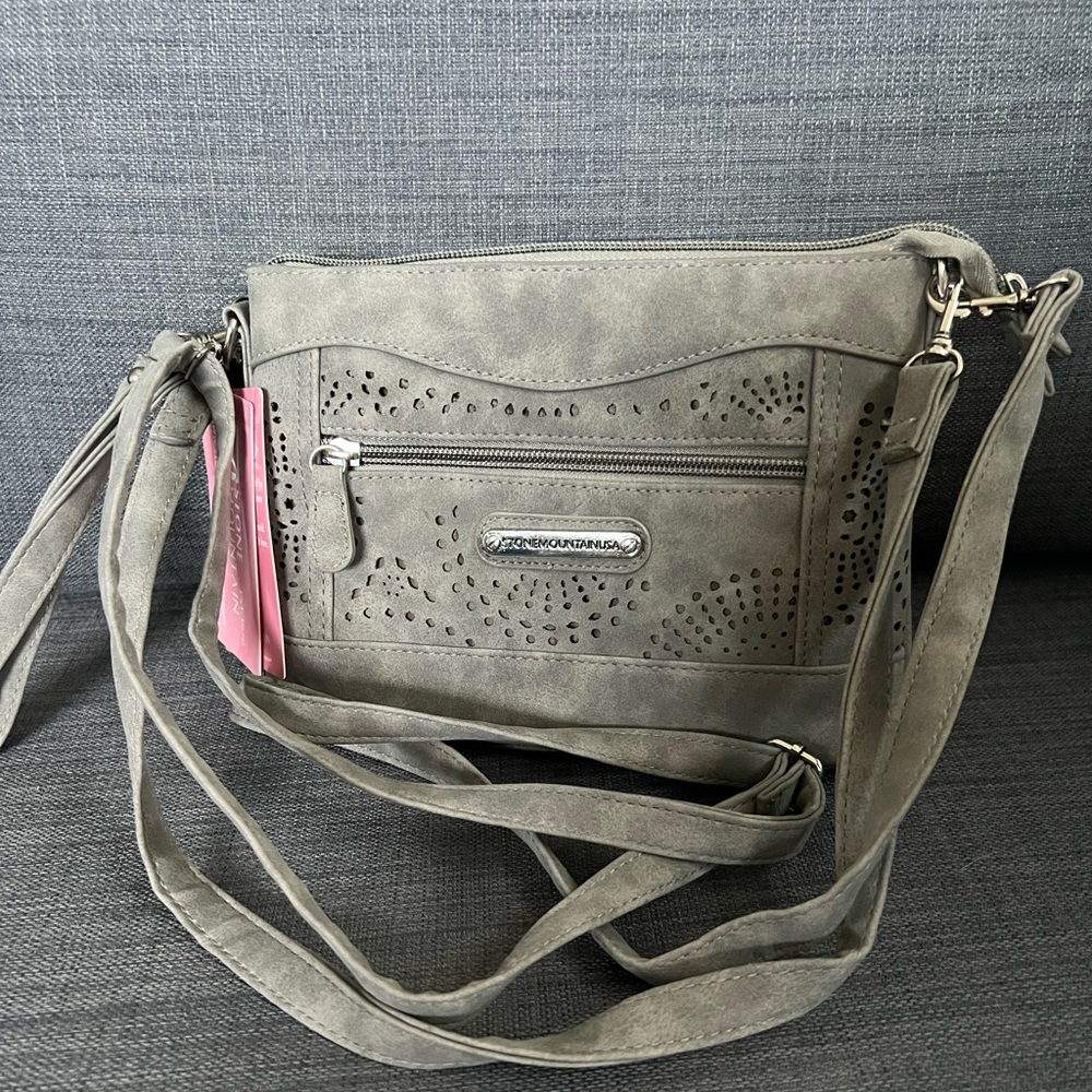 NWT Stone Mountain USA Multifunctional Crossbody Shoulder Bag 4 in One